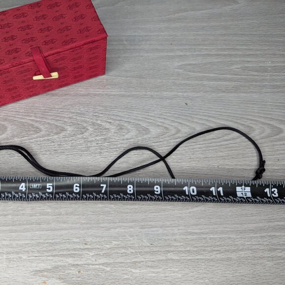 Vibrant Art Glass Pendant Necklaces & Brooch/Pin w/Fabric Box - Picture 10 of 16